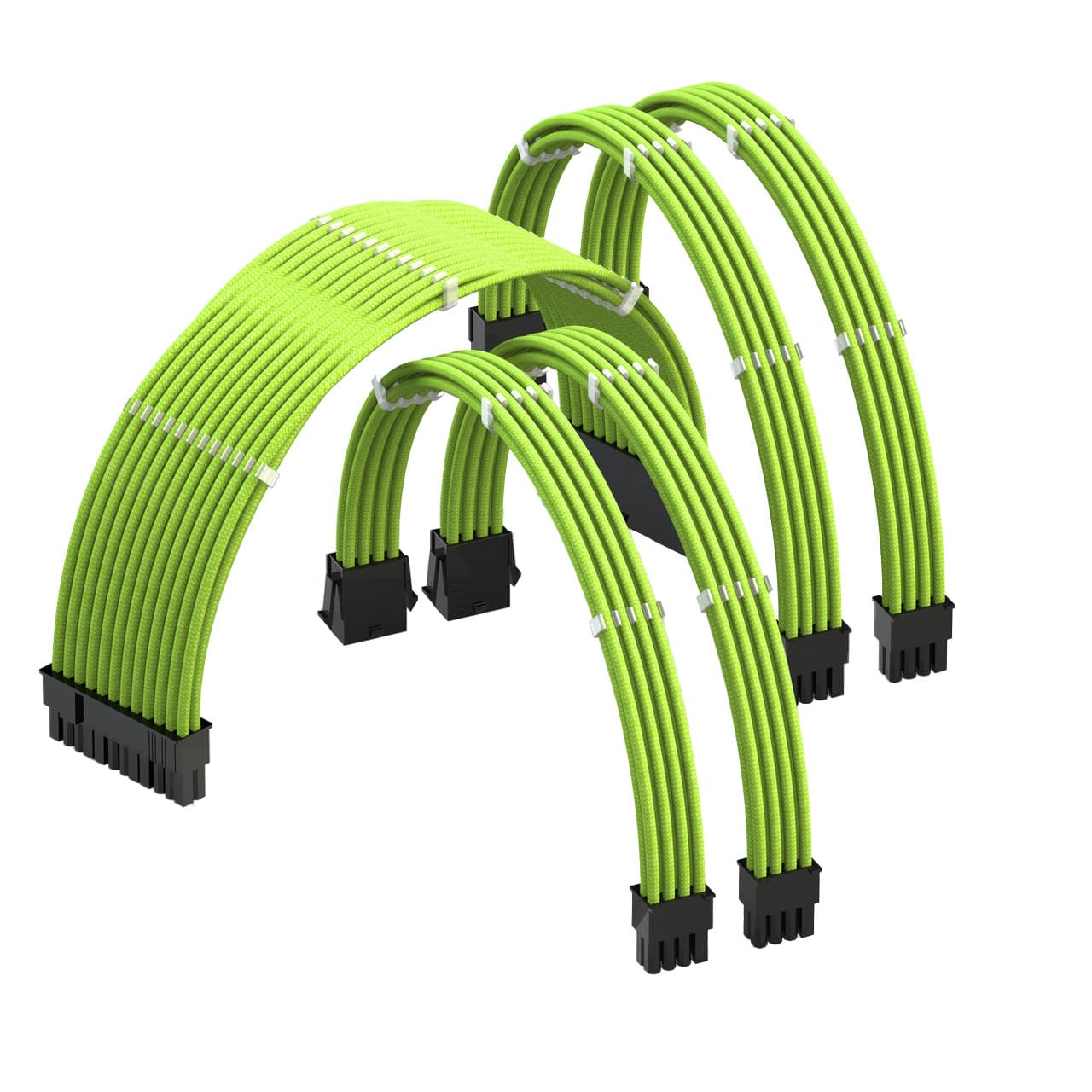 PSU延長套件 1x24p，2x(4+4p ) CPU，2x(6+2)GPU