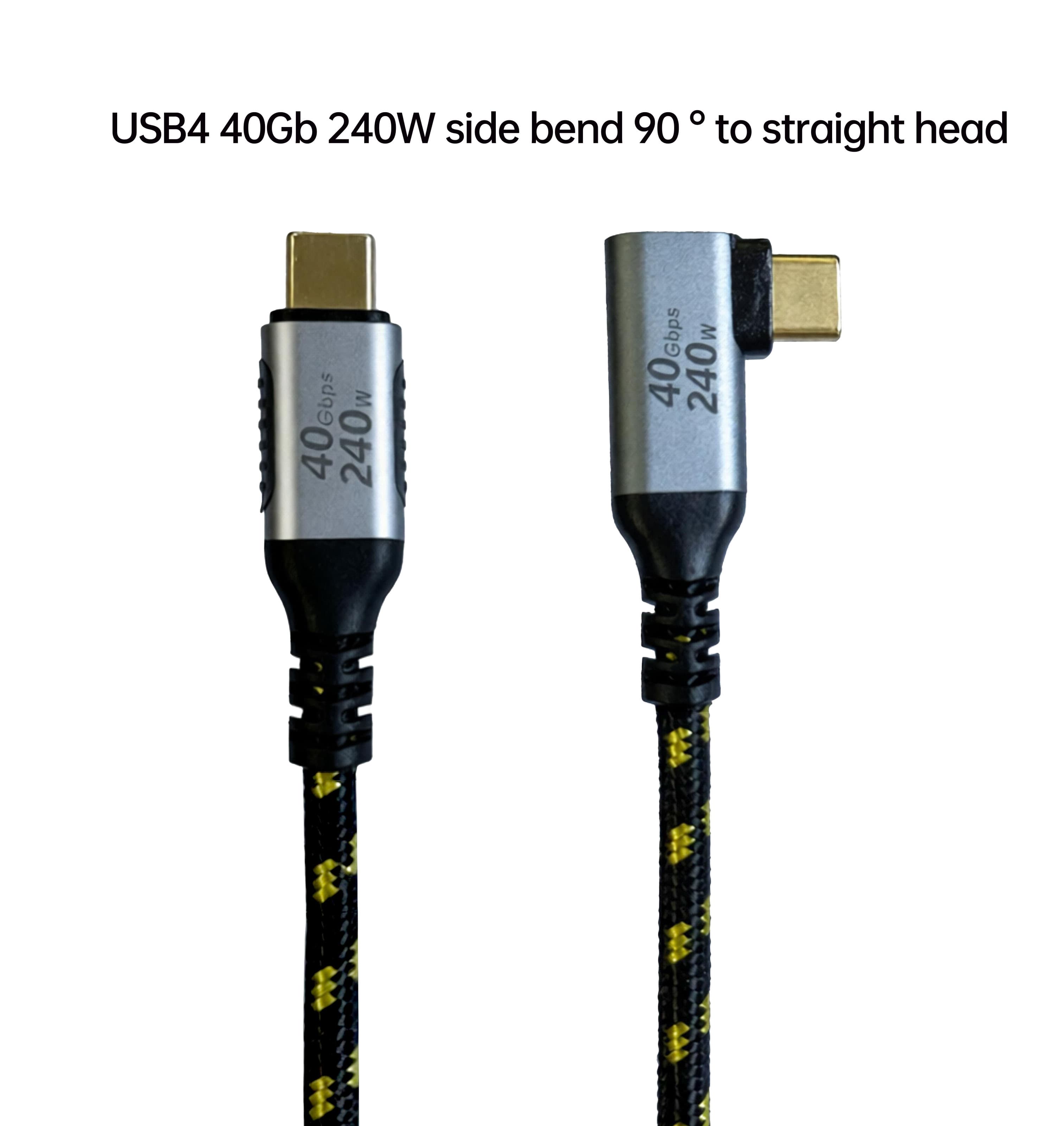 USB 4.0 240W 40Gb Type-C  8K 數據长線